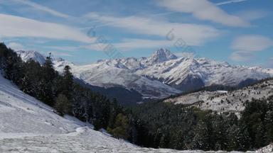 图片Midibigorre法国庇里牛斯山雪