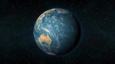地球地球缩放澳大利亚大陆