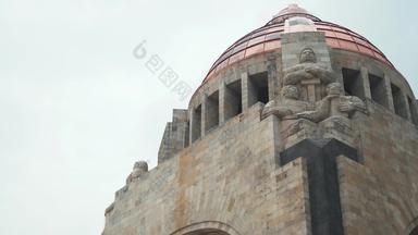 雕像纪念碑革命墨西哥城市