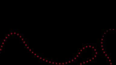 运动动画出现黑色的背景点灯红色的