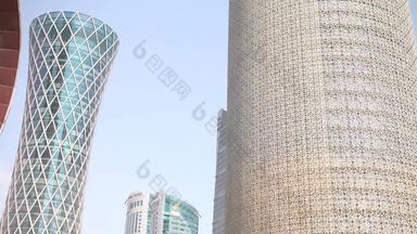 现代摩天大楼多哈回合谈判卡塔尔
