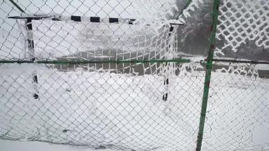 体育运动练习地形手球足球覆盖雪