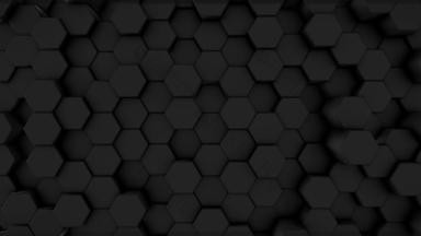 移动相机左黑色的未来主义的棱镜六边形蜜蜂库姆斯运动简约背景概念设计技术动画