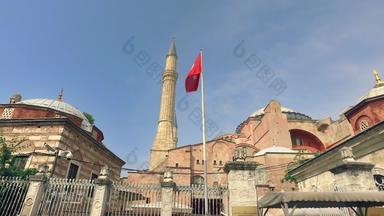 令人印象深刻的不知<strong>索菲</strong>娅清真寺位于土耳其城市伊斯坦布尔