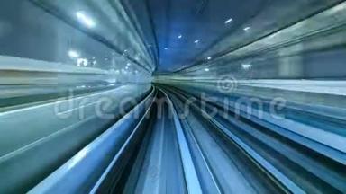 4K自动列车开往东京隧道的时间间隔