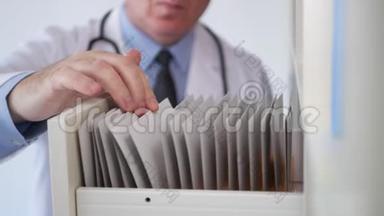 医院档案文件和病历中的医生图像搜索