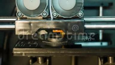 3D-打印机机制时间推移