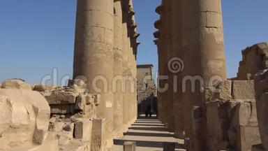卢克索卢克索神庙，<strong>古埃及</strong>底比斯。
