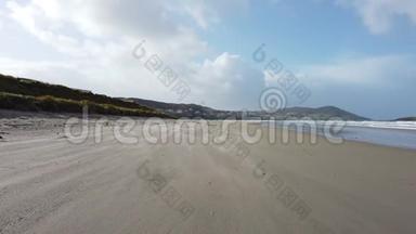 爱尔兰Donegal县Portnoo/Narin海滩沙尘暴