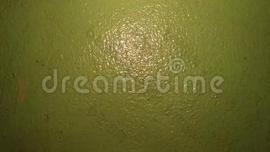 淡淡的绿色墙面质感.