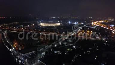 莫斯科之夜，卢日尼基体育场，鸟瞰