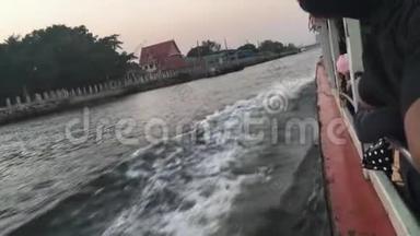 泰国湄南河上的船