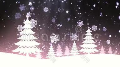 圣诞树雪2