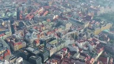 全景观<strong>七彩</strong>布拉格顶景.. 从布拉格的屋顶飞过