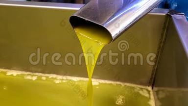 橄榄油磨业，<strong>萃取</strong>机工艺，特纯油液流动