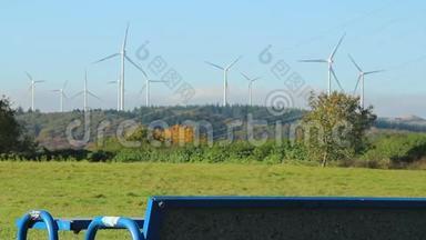 现代风力发电厂的高能量
