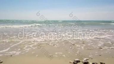 夏季令人惊叹的沙滩，希腊<strong>哈尔</strong>基迪基，尼亚伊拉克利亚
