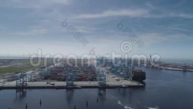 荷兰鹿特丹港，euromax码头，maasvlakte集装箱船