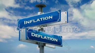 通货膨胀与通货紧缩的路标