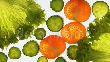 处理紫外线辐射的蔬菜，不寻常的产品保存