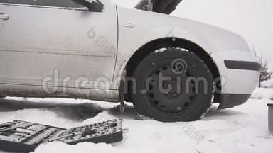 冬季车用柴油的冻结，低质量的柴油，雪，问题，慢运动