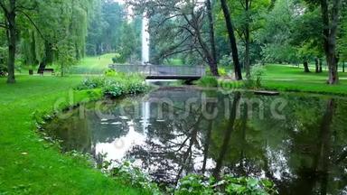 波兰齐斯托霍瓦州贾斯纳戈拉修道院的风景公园