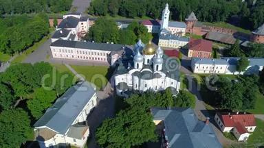 飞越大教堂<strong>圣索菲亚</strong>。 俄罗斯