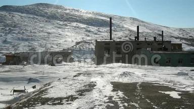 Gudym Anadyr-1地下军事基地鬼城废弃工厂。