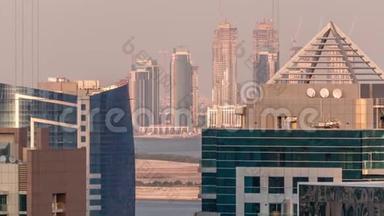 在<strong>迪拜</strong>溪港建造新的摩天大楼。 <strong>迪拜</strong>-阿联酋。