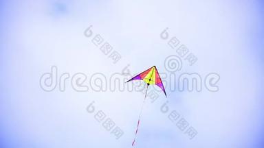风筝在天空中翱翔