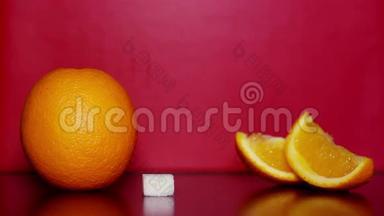 橘子和<strong>白糖</strong>。