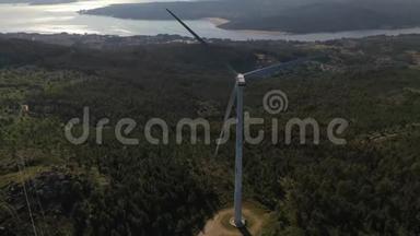 风力发电机组背景下一道亮丽的风景线