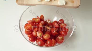 马苏里拉樱桃番茄沙拉