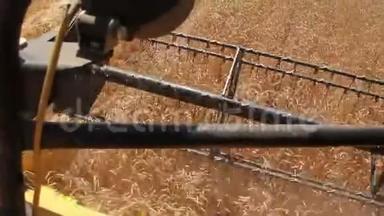 联合收割机割麦子的转子