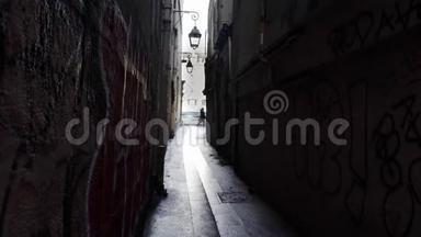 巴黎最窄的一条街，查特街