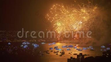 新年前夕`海港庆祝活动