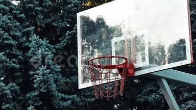 街头篮球比赛用篮球戒指