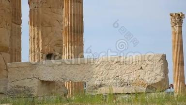 古建筑历史遗迹、寺庙遗址、希腊民族遗产
