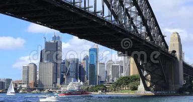 悉尼、澳洲天际线及海港大桥