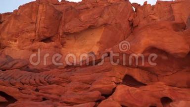 岩石彩色峡谷