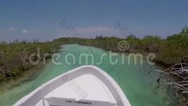 西安卡安湖和生物圈保护区旅游，MuyilTulum墨西哥，视频高清