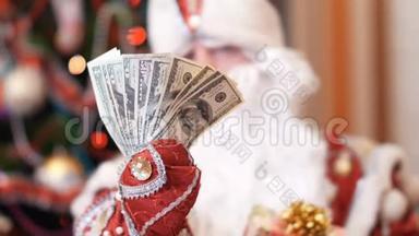圣诞老人，圣诞老人，弗罗斯特神父选择什么<strong>更好</strong>的东西，在一个钱或圣诞礼物