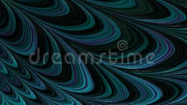 图案由渐变色纹理波浪和线条组成。抽象模糊背景设计