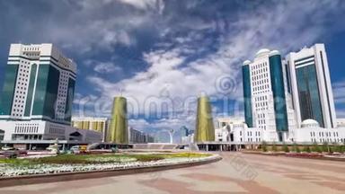 在阿斯塔纳建立<strong>哈萨克</strong>斯坦共和国政府参议院