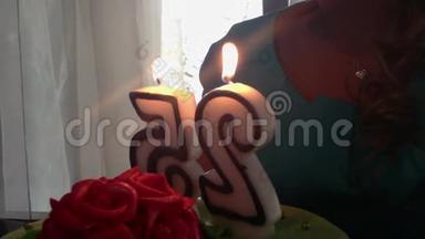 25岁的生日蜡烛