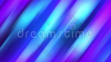 抽象的蓝紫色充满活力是线条模糊环背景，动画运动<strong>图</strong>形与效果光线和元素