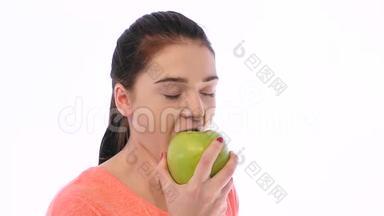 女孩喜欢苹果，感觉不好