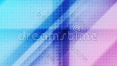 蓝粉粉色平滑条纹抽象技术动作背景