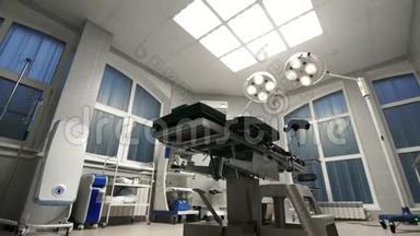 杜莉医院现代化手术室的背景