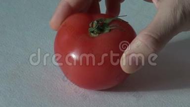 <strong>红番茄</strong>，美味健康蔬菜素食